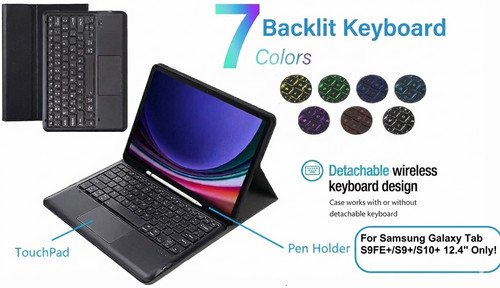 Backlit detachable keyboard - backlit,